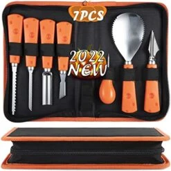 Halloween Pumpkin Carving Kit Professional Stainless Steel Pumpkin Pottery Sculpture Modeling Tools Set -Peugeot Shop 51tMAwXZOoL. AC