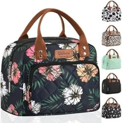 HOMESPON Lunch Bag For Woman Man Insulated Lunch Box Tote Bag For Work Picnic Or Travel -Peugeot Shop 51tSqaY2aL. AC