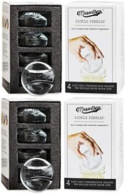 Pickle Pebble Glass Fermenting Weights - Pickling Fermentation Weight Set – Wide/Small Mouth Combo 19 Pickle Pebble Glass Fermenting Weights - Pickling Fermentation Weight Set – Wide/Small Mouth Combo -Peugeot Shop 51tTu8hVCFL. AC
