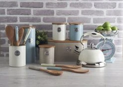 Typhoon Living Utensil Pot, 15cm, Cream -Peugeot Shop 51tXl0b1fJL