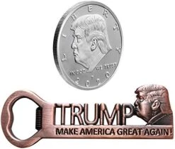 Donald Trump Gifts For Men Christmas MAGA Make America Great Again Bottle Opener Magnet With Collectible Coin 2020 -Peugeot Shop 51tb2Ih0O3L. AC