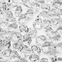 Patriotic Acrylic Ice Rocks Crystals Gems ~550 Pcs 3 Lbs Bulk Bag For Vase Filler Table Scatter Party Wedding Arts Crafts Decoration Display Idea -Red Blue Clear Blend -Peugeot Shop 51tgYESasrL. AC