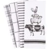 Pantry Stacked Farm Animals Kitchen Dish Towel 18 X 28-inch Set Of 4