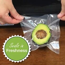 100 8" X 12" Vacuum Seal Bags, Food Storage, Food Saver Compatible, BPA Free, Commercial Grade, Heavy Duty, Sous Vide Cooking -Peugeot Shop 51tvuTO3OxL