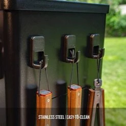 BAC536 Magnetic Aluminum Tool Hooks Accessory, Black -Peugeot Shop 51tyxgoylsL