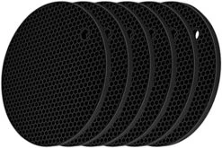 Siicone Trivets For Hot Dishes, Trivet Mat Hot Pads For Kitchen Tabletop, Trivets For Hot Pots And Pans, Round Silicone Pot Holders Mat, Trivets For Quartz Countertops Mats Set 4 Mixing Color -Peugeot Shop 51u6Qyt3aL. AC