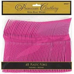 Amscan Clear Premium Heavy Weight Plastic Forks, Pack Of 48 13 Amscan Clear Premium Heavy Weight Plastic Forks, Pack Of 48 -Peugeot Shop 51uI1Xnq1ML. AC