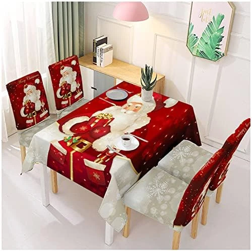 Christmas Festival Table And Chair Coffee Table Tablecloth Dress Up Decoration European And American Christmas Table And Chair Cover Printed Dining Flag I Dust Cloth 11 Christmas Festival Table And Chair Coffee Table Tablecloth Dress Up Decoration European And American Christmas Table And Chair Cover Printed Dining Flag I Dust Cloth - Image 11