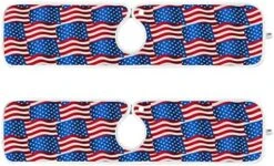 2 Pack Kitchen Faucet Mat Absorbent Washable Sink Splash Guard Faucet Drip Drying Mat Bar Countertop Water Catcher Mat Large 30x5 Inch American Flag Wave 13 2 Pack Kitchen Faucet Mat Absorbent Washable Sink Splash Guard Faucet Drip Drying Mat Bar Countertop Water Catcher Mat Large 30x5 Inch American Flag Wave -Peugeot Shop 51uWa6 TDUL. AC