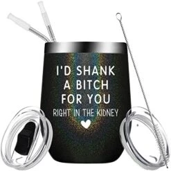 Best Friend Funny Gifts For Women, Friendship Gifts Birthday Gifts For Friends Female, Women, Sister Gifts From Sister, BFF Gifts For Women, Unique Personalized Gifts For Friends, Her - Wine Tumbler -Peugeot Shop 51uX5gUCC7L. AC