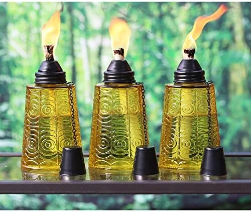 Seraphic Torches For Outside - Citronella 16oz Table Top Torch For Patio, Garden, Lawn, And Outdoor Parties, Set Of 3, Purple 13 Seraphic Torches For Outside - Citronella 16oz Table Top Torch For Patio, Garden, Lawn, And Outdoor Parties, Set Of 3, Purple - Image 13