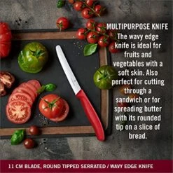 Victorinox Paring Knife Set, Red, Size M -Peugeot Shop 51v5nXVWRiL