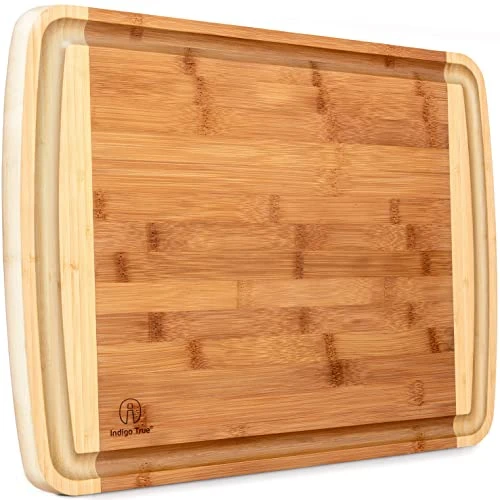 Bamboo Cutting Board - Chopping Board, Wood Cutting Board With Juice Groove, Charcuterie Board, Serving Platter Cheese Board, Bread Board, Turkey Meat Cutting Board, Wooden Cutting Boards For Kitchen 1 Bamboo Cutting Board - Chopping Board, Wood Cutting Board With Juice Groove, Charcuterie Board, Serving Platter Cheese Board, Bread Board, Turkey Meat Cutting Board, Wooden Cutting Boards For Kitchen