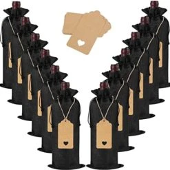 Burlap Wine Bags With Drawstrings, Wine Gift Bags - Reusable Bottle Bags Perfect For Travel, Wedding, Birthday, Housewarming And Dinner Party(Red) 16 Burlap Wine Bags With Drawstrings, Wine Gift Bags - Reusable Bottle Bags Perfect For Travel, Wedding, Birthday, Housewarming And Dinner Party(Red) -Peugeot Shop 51vHmMvkcRL. AC