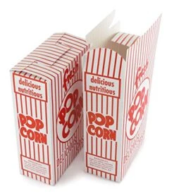 Snappy 1-E Small Red And White Close Top Popcorn Boxes, 3/4 Ounce, 100 Count -Peugeot Shop 51vJfQ7Y4oL