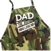 ApronMen, Funny Aprons For Men 'The Man. The Myth.' - Adjustable Aprons With Pockets, One Size Fits All - Gifts For Dad