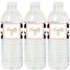 Finally 21 Girl - 21st Birthday Party Water Bottle Sticker Labels - Set Of 20