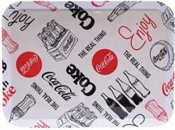 Coca-Cola Glass Straw Dispenser With Metal Lid, Small -Peugeot Shop 51vwcAjYNHL. AC