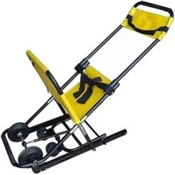 BMINK Manual Stair Chair, Portable Folding Stair Chair Evacuation Chair With Bracket Stair Chair Ambulance Firefighter Evacuation Medical Lift Stair Chair -Peugeot Shop 51vzDI84K4L