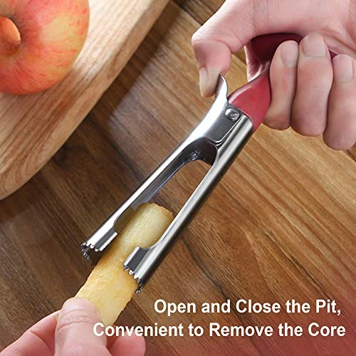 Apple Corer - ENLOY Stainless Steel Core Remover With Ergonomic Non-Slip Handles And Stainless Steel Blade, Apple Corer Remover For Pear Even Cupcakes 4 Apple Corer - ENLOY Stainless Steel Core Remover With Ergonomic Non-Slip Handles And Stainless Steel Blade, Apple Corer Remover For Pear Even Cupcakes - Image 4