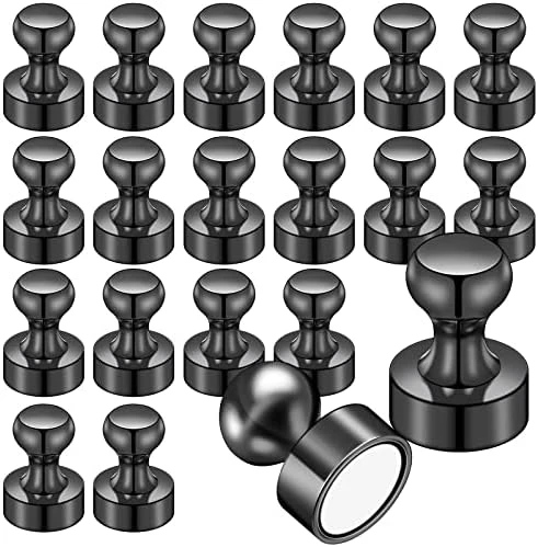 12Pcs Black Refrigerator Magnets Fridge Magnets,Small And Strong Magnets For Whiteboard, Strong Metal Magnets For Fridge, Whiteboard, Office, Classroom, Map, Kitchen 10 12Pcs Black Refrigerator Magnets Fridge Magnets,Small And Strong Magnets For Whiteboard, Strong Metal Magnets For Fridge, Whiteboard, Office, Classroom, Map, Kitchen - Image 10