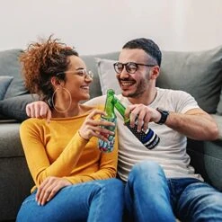 8 Pcs Slim Can Coolers Sleeves For 12oz Slim Beer & Hard Soda, Tall Skinny Can Cooler Holder Colorful Neoprene Bottle Insulator Perfect For Christmas Parties Valentines Day Gifts (Floral) -Peugeot Shop 51waNpWyCSL