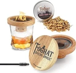 Foghat Cocktail Smoking Kit - Bourbon Barrel Oak Fuel Wood Shavings & Smoking Torch & Butane | Infuse Cocktails, Whiskey, Cheese & Meats 14 Foghat Cocktail Smoking Kit - Bourbon Barrel Oak Fuel Wood Shavings & Smoking Torch & Butane | Infuse Cocktails, Whiskey, Cheese & Meats -Peugeot Shop 51wcqttk0CL. AC