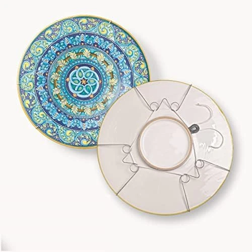 3-Pak Medium Adjustable Plate Hanger For Plates, Platters, Bowls & Other Objects 10"-16" Diameter And Up To 10 Lbs. 8 3-Pak Medium Adjustable Plate Hanger For Plates, Platters, Bowls & Other Objects 10"-16" Diameter And Up To 10 Lbs. - Image 8