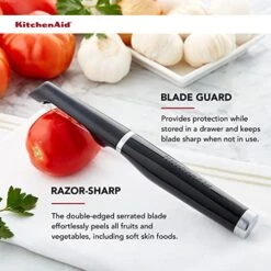 Classic Ice Cream Scoop, One Size, Black 2 & KE112OHOBA KitchenAid Classic Euro Peeler, One Size Black 2 15 Classic Ice Cream Scoop, One Size, Black 2 & KE112OHOBA KitchenAid Classic Euro Peeler, One Size Black 2 -Peugeot Shop 51wiazzomaL 1