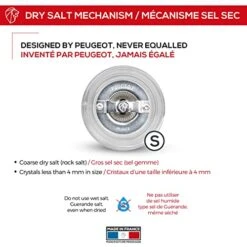 Peugeot - Nancy Manual Salt Mill - Transparent Adjustable Grinder For Rock Salt - Acrylic, Clear, 12 Inches 13 Peugeot - Nancy Manual Salt Mill - Transparent Adjustable Grinder For Rock Salt - Acrylic, Clear, 12 Inches -Peugeot Shop 51wpf7tbWlL