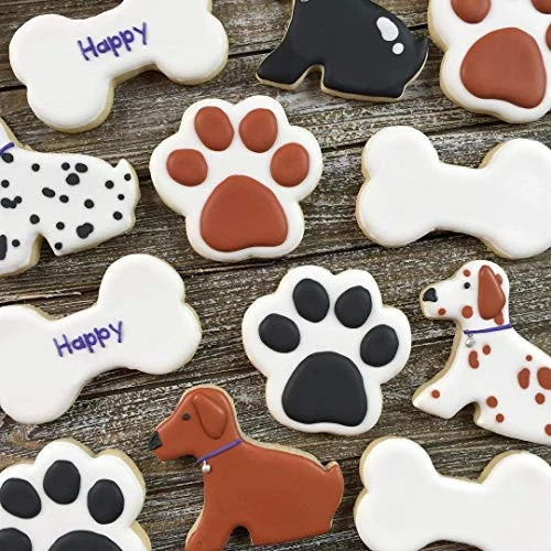 Dog Cookie Cutters,Dog Treat Cutters,Dog Bone And Dog Paw Print Cookie Mold For Homemade Treats - Stainless Steel Cookie Cutter Molds For Kids (Assorted Sizes) 6 Dog Cookie Cutters,Dog Treat Cutters,Dog Bone And Dog Paw Print Cookie Mold For Homemade Treats - Stainless Steel Cookie Cutter Molds For Kids (Assorted Sizes) - Image 6