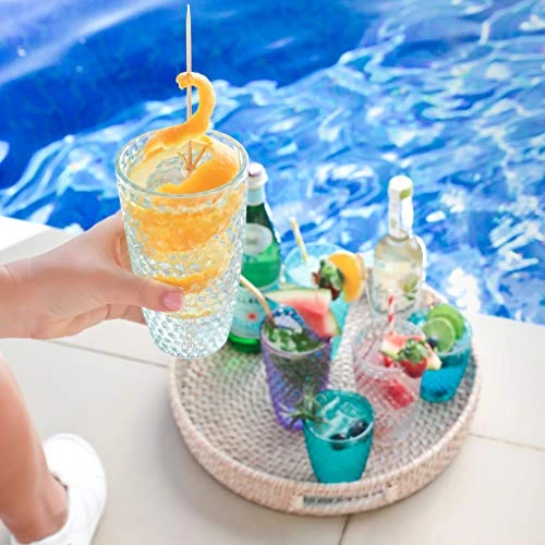 - Shatterproof Tritan Plastic Tall Tumbler Teal - 19oz, Set Of 4, Laguna Beach Drinking Glasses - Dishwasher Safe Tumblers - Unbreakable Drinkware For Indoor And Outdoor Use, BPA Free 2 - Shatterproof Tritan Plastic Tall Tumbler Teal - 19oz, Set Of 4, Laguna Beach Drinking Glasses - Dishwasher Safe Tumblers - Unbreakable Drinkware For Indoor And Outdoor Use, BPA Free - Image 2