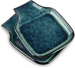 Starry Spoon Rest For Kitchen, 5 Inch Ceramic Spoon Rest For Stove Top, Spoon Holder For Kitchen Counter, Heat-Resistant And Dishwasher Safe, 2 Pack, White 20 Starry Spoon Rest For Kitchen, 5 Inch Ceramic Spoon Rest For Stove Top, Spoon Holder For Kitchen Counter, Heat-Resistant And Dishwasher Safe, 2 Pack, White -Peugeot Shop 51x80Mjm97L. AC