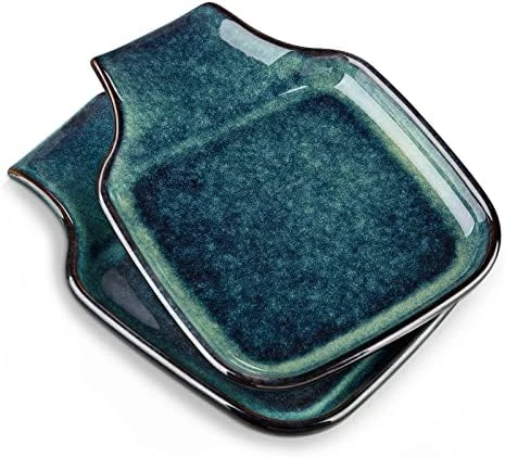 Starry Spoon Rest For Kitchen, 5 Inch Ceramic Spoon Rest For Stove Top, Spoon Holder For Kitchen Counter, Heat-Resistant And Dishwasher Safe, 2 Pack, White 9 Starry Spoon Rest For Kitchen, 5 Inch Ceramic Spoon Rest For Stove Top, Spoon Holder For Kitchen Counter, Heat-Resistant And Dishwasher Safe, 2 Pack, White - Image 9