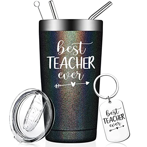 Best Teacher Ever, Birthday Gifts For Teacher From Student, Kids, Appreciation Christmas Gifts For Women, Men, Best Friend, Ladies, Classroom - Travel Tumbler Cup 1 Best Teacher Ever, Birthday Gifts For Teacher From Student, Kids, Appreciation Christmas Gifts For Women, Men, Best Friend, Ladies, Classroom - Travel Tumbler Cup