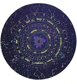 EMVANV Divination Board, 8.66inch Rubber Astrology Star Pendulum Mat For Divination Pendulum Pad Metaphysical Message Board, Starry Sk-y Rubber Pad For Divination Set(As Shown) 13 EMVANV Divination Board, 8.66inch Rubber Astrology Star Pendulum Mat For Divination Pendulum Pad Metaphysical Message Board, Starry Sk-y Rubber Pad For Divination Set(As Shown) -Peugeot Shop 51xaWpcfK5L. AC