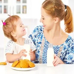 4 OZ Plastic Juice Bottles With White Lid, Reusable Clear Bulk Beverage Containers For Juice, Milk And Other Homemade Beverages, 6 Pcs. -Peugeot Shop 51xazhUP28L