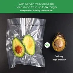 Vacuum Sealer Rolls,2 Packs 8" X 50' Food Vacuum Sealer Bags Rolls For Food Preservation Work With All Geryon Food Sealer Machine -Peugeot Shop 51yBLXHN75L
