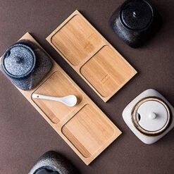 Zaizai Vintage Ceramic Spice Jar With Lid Spoon,Porcelain Sugar Bowl, Chili Pot,Home Kitchen Seasoning Jar,Seasoning Box For Kitchen Restaurant-A 12 Zaizai Vintage Ceramic Spice Jar With Lid Spoon,Porcelain Sugar Bowl, Chili Pot,Home Kitchen Seasoning Jar,Seasoning Box For Kitchen Restaurant-A -Peugeot Shop 51yD9R7J0YS