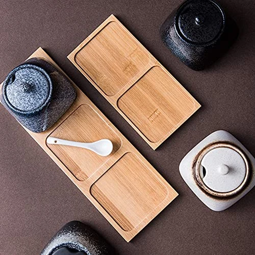 Zaizai Vintage Ceramic Spice Jar With Lid Spoon,Porcelain Sugar Bowl, Chili Pot,Home Kitchen Seasoning Jar,Seasoning Box For Kitchen Restaurant-A 4 Zaizai Vintage Ceramic Spice Jar With Lid Spoon,Porcelain Sugar Bowl, Chili Pot,Home Kitchen Seasoning Jar,Seasoning Box For Kitchen Restaurant-A - Image 4