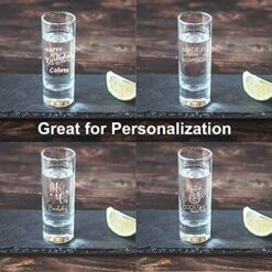 Shot Glasses, YULEER 12 Pack 2oz Clear Heavy Base Shot Glasses Set, Shot Glass For Spirits & Liquors -Peugeot Shop 51yF4n3mgKL