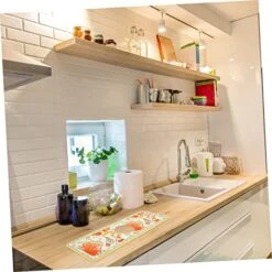 Zerodeko 8 Pcs Absorbent Pad Sink Draining Mat Microfiber Dish Mat Drainage Mat Sink Water Catcher Mat Non- Faucet Drip Catcher Faucet Absorbent Mats Diatom Mud Washable Splash Pad -Peugeot Shop 51yILvlxWKL