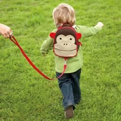 Skip Hop Toddler Backpack Leash, Zoo, Monkey (Discontinued By Manufacturer)