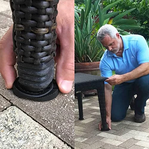 ™ 6 Pk - Adjustable Self-Locking - Furniture Leveling Shims - Made In USA - Indoor Outdoor Events - Camping - Tailgating - Catering - Patio Table - Furniture Levelers - Rubber Plastic Shims 2 ™ 6 Pk - Adjustable Self-Locking - Furniture Leveling Shims - Made In USA - Indoor Outdoor Events - Camping - Tailgating - Catering - Patio Table - Furniture Levelers - Rubber Plastic Shims - Image 2