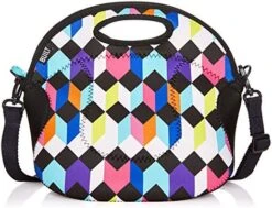 Spicy Relish Tote Neoprene Lunch Bag With Adjustable Crossbody Strap Black LB12-BLK -Peugeot Shop 51yZ7dLVlEL. AC