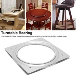 Qinlorgo Stool Plate Base, Square Shape Turntable Plate Base, For Furniture Chairs Office Chairs Display Racks Bar Chairs Car Chairs -Peugeot Shop 51ycnlJmQsL