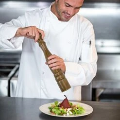 Wooden Pepper Mill - Gourmet Mahogany Salt, Pepper, And Spice Seasoning Grinder In 10.5", 12.5", & 16.5" By Back Of House Ltd. (16.5) 12 Wooden Pepper Mill - Gourmet Mahogany Salt, Pepper, And Spice Seasoning Grinder In 10.5", 12.5", & 16.5" By Back Of House Ltd. (16.5) -Peugeot Shop 51yuqBkJZ9L