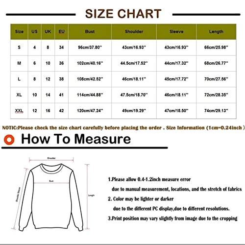 Womens Causal Loose Crewneck Fall Fashion Sweatshirts Long Sleeve Christmas Print Crew Neck Pullover Top Fall Clothes 5 Womens Causal Loose Crewneck Fall Fashion Sweatshirts Long Sleeve Christmas Print Crew Neck Pullover Top Fall Clothes - Image 5