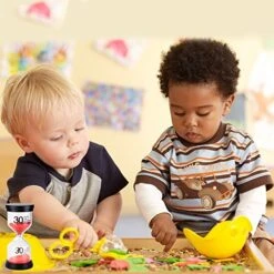 Sand Timer Colorful Hourglass Sandglass Timer 1 Min/3 Mins/5 Mins/10 Mins/15 Mins/30 Mins Sand Clock Timer For Games Classroom Home Office(Pack Of 6) -Peugeot Shop 51z94KxFCmL