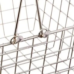 Wire Storage Basket, Medium, Chrome (43270) -Peugeot Shop 51zAiGXz0gL